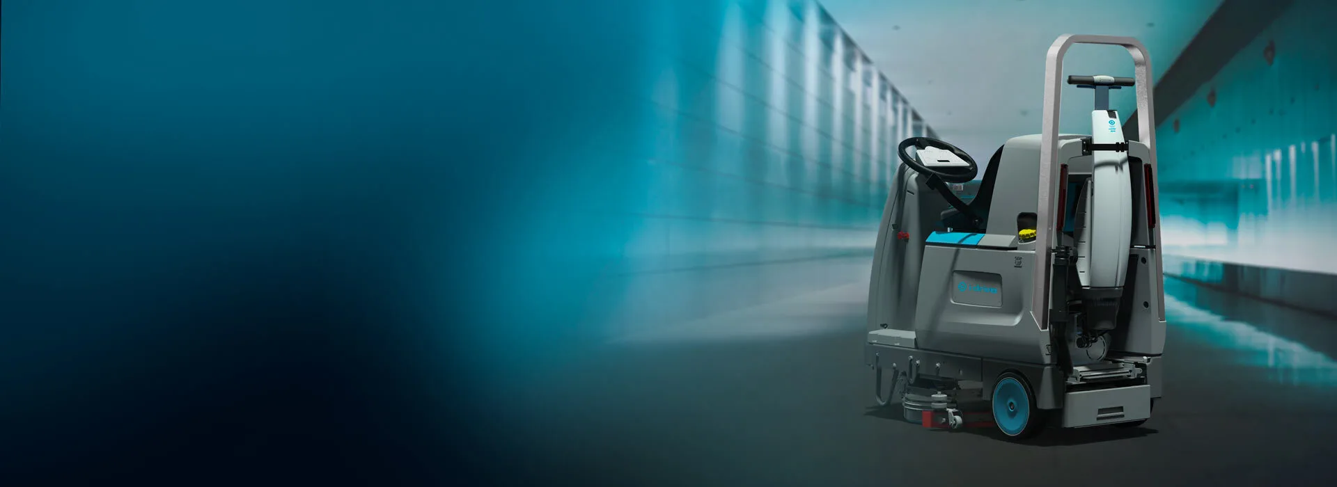 i drive ride on floor scrubber