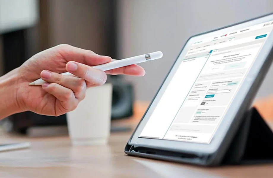 I-link notifications in the tablet