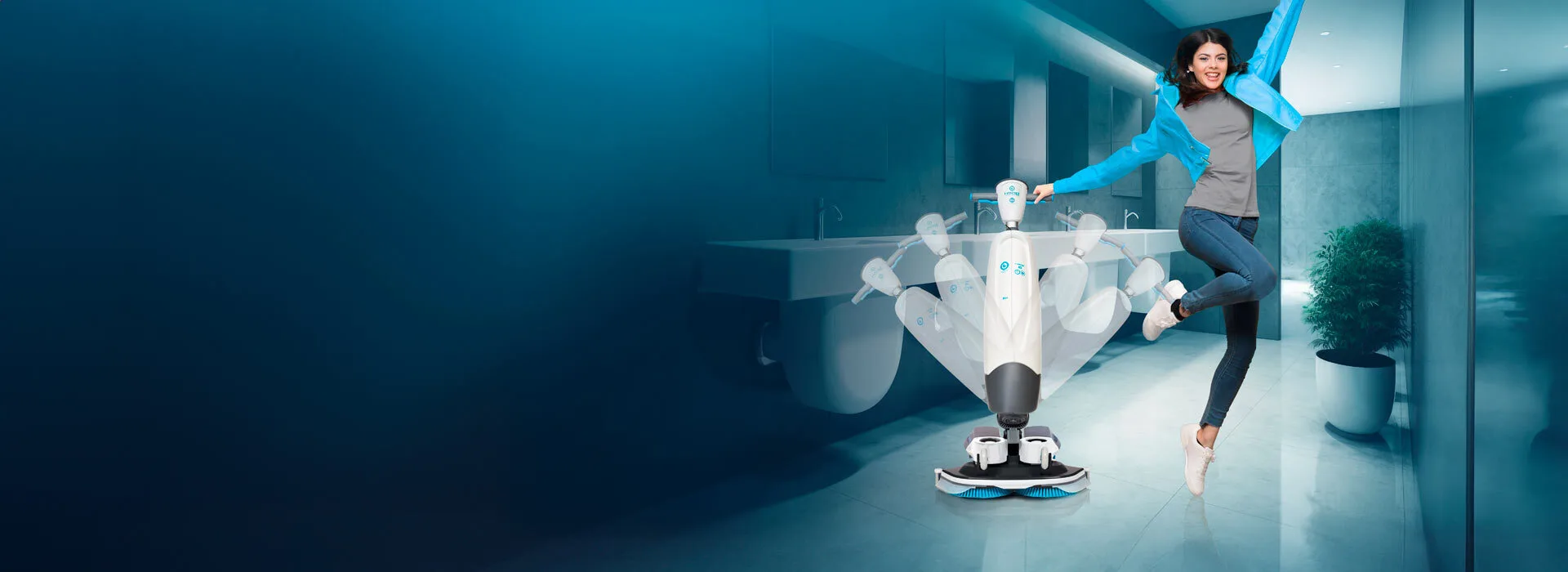 i mop xl pro commercial scrubber dryer