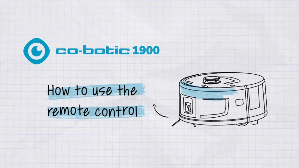 Co botic 1900 remote control